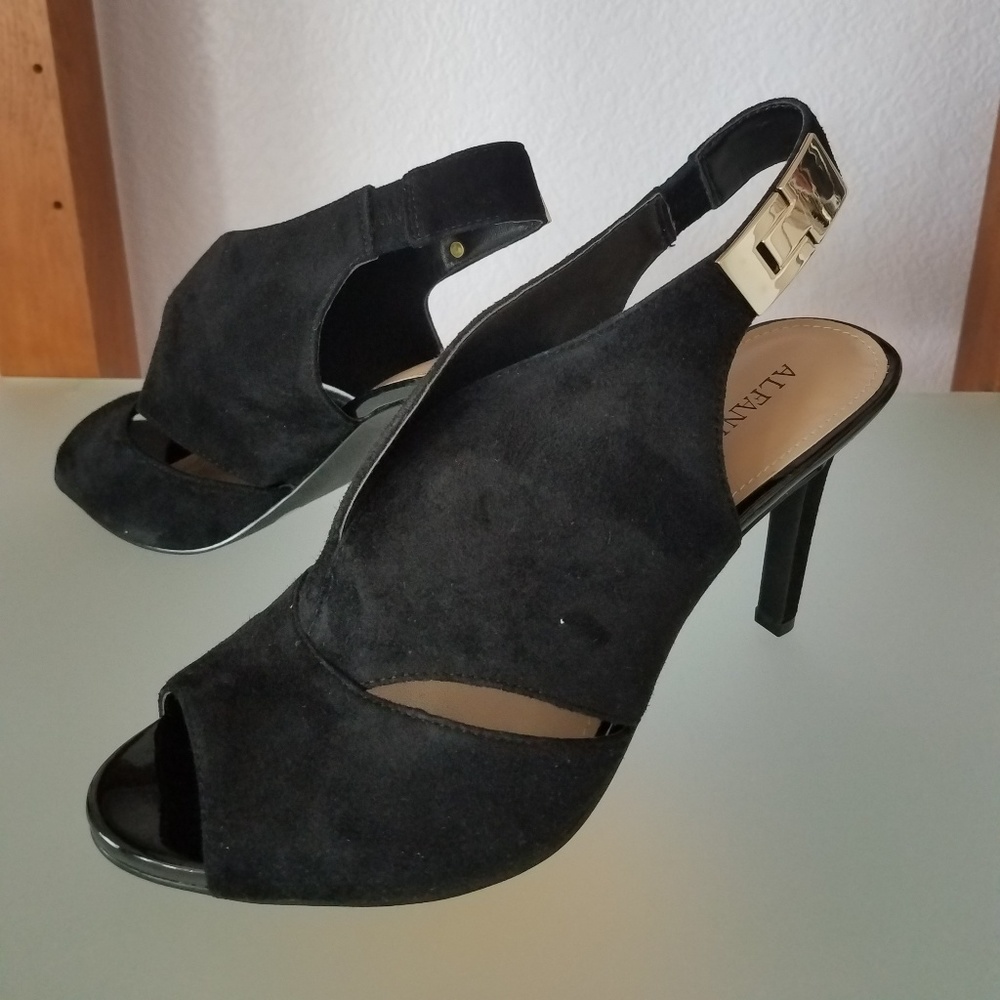 Alfani sling back heels.